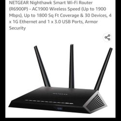 Netgear Nighthawk Router With OEM Power Cable