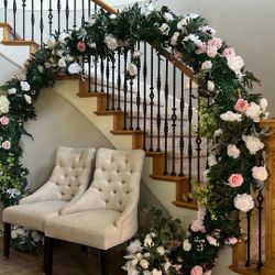 Flower Arch Wedding Party 