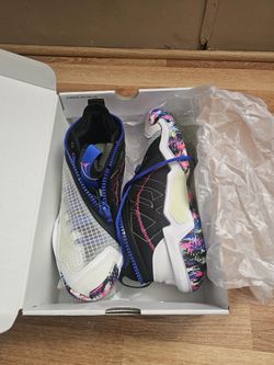 Jordan Why Not? Zer0.6 "White/Black/Liquid Lime" Men's Basketball Shoe | Size 9