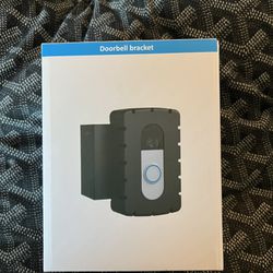 Ring Anti-Theft Doorbell Door Mount,No-Drill Mounting Bracket for Video Doorbell cover Holder Not Block Doorbell Sensor