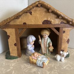 Vintage Home interiors nativity 