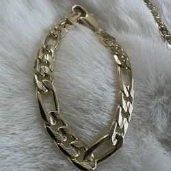 Bracelets.  Gold Plated $40. 14k. 