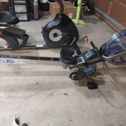 Exercise Rowing Machine And Bike