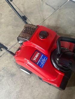 Toro snowblower