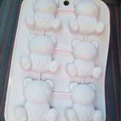 Mold /Silicone Bear Shape 10"×6.5"