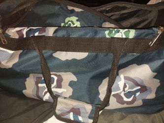 Floral Duffel Bag