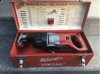 Vintage Milwaukee Sawzall 6511