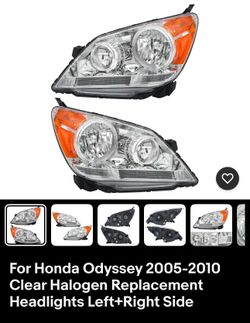 Brand new in box Honda odyssey headlights 2005 -2010
