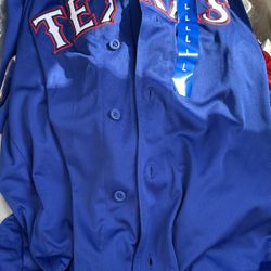 NEW TEXAS RANGERS JERSEY