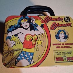 Metal Lunch Box DC Comics Wonder Woman