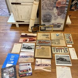 Collection of Vintage Houston Memorabilia Legendary AJ Foyt Chevrolet