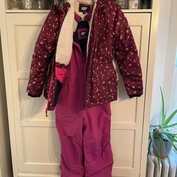 Lands’ End Expedition Jacket and Snow Bibs 