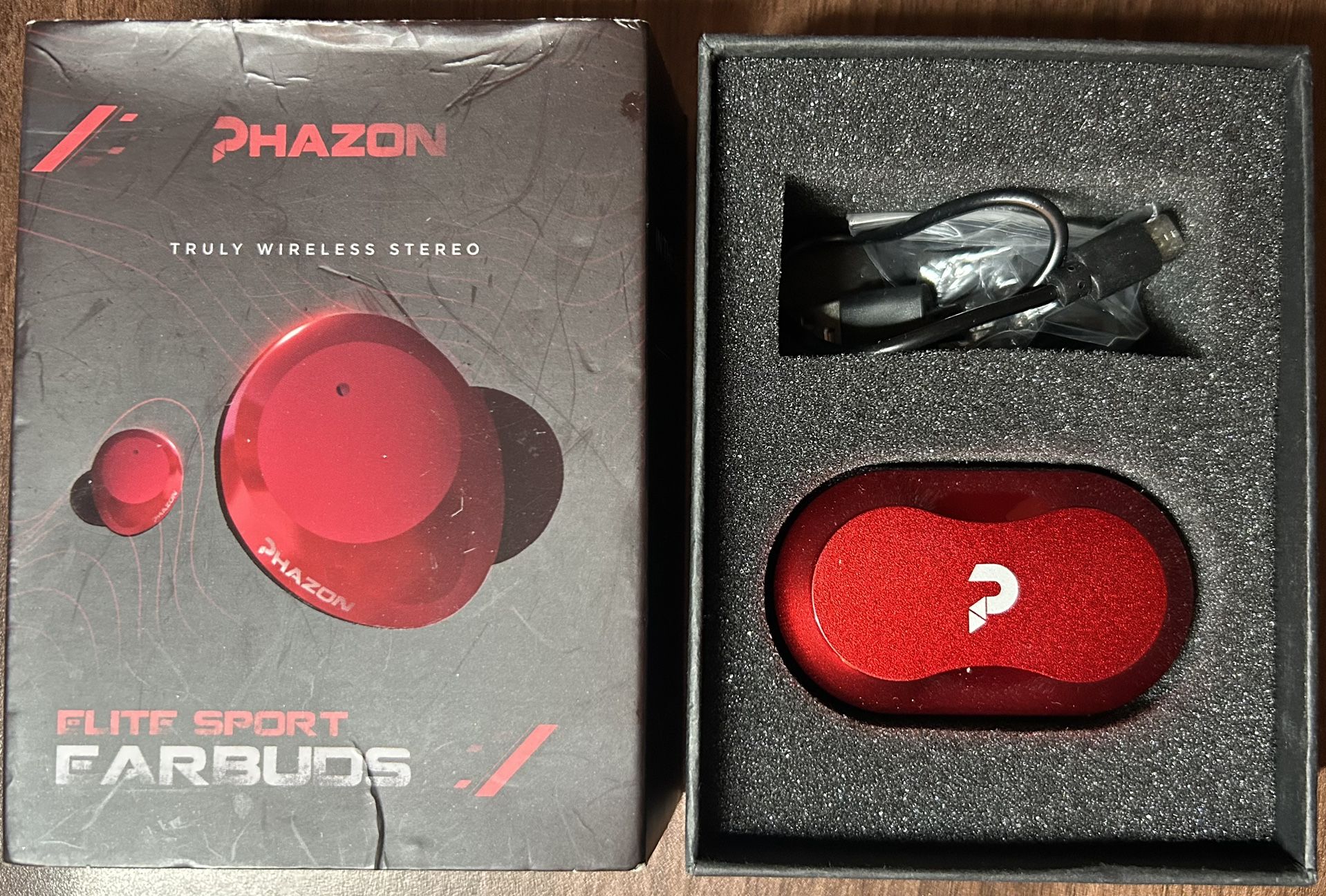 Phazon Elite Sport Earbuds- New