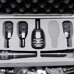 Audix Dp7 7 piece drum mic package + Extras