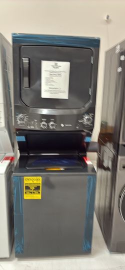 ABM/Always Below MSRP Deal 🏷️ Save $750 on Diamond Gray GE Electric Washtower!