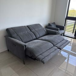 2 seater fabric sofa (AVAILABLE)