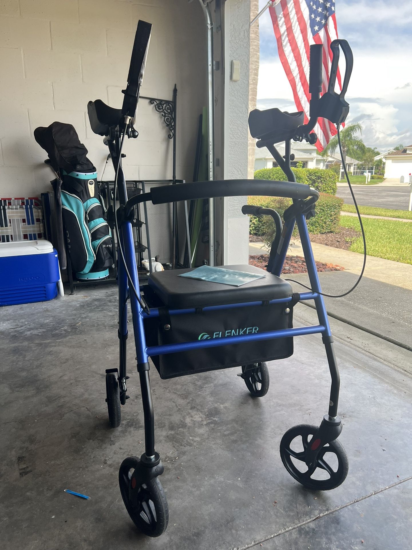 Upright walker
