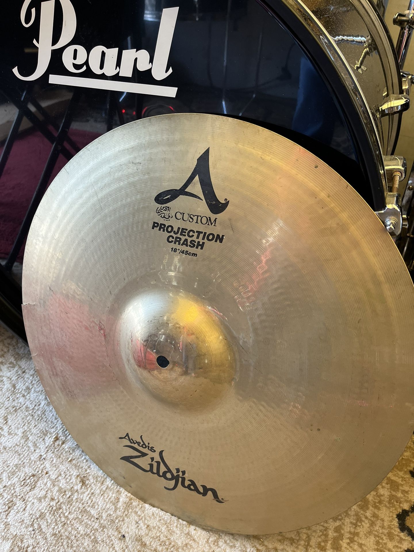 Paiste Rude Cymbal Ride Crash 16-inch