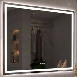 48 X 36 LED Mirror Front light And Backlight with Defogger