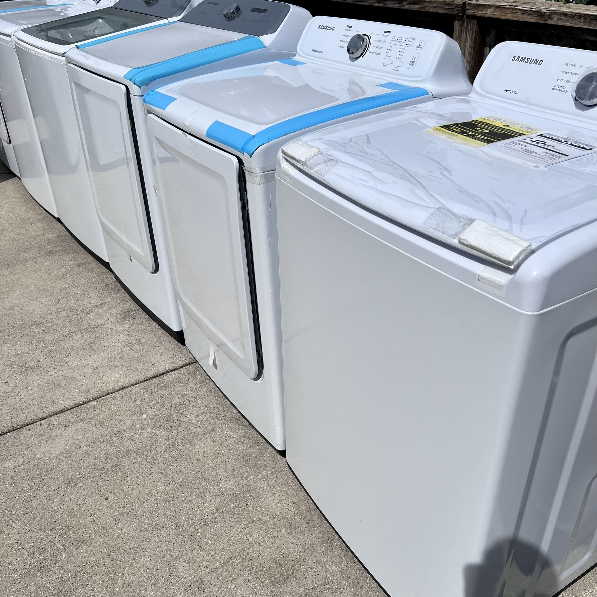 Washer And Dryer Set