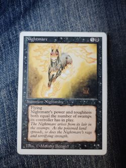 Magic the gathering - Nightmare - Revised
