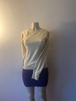 Vintage Champion Yellow Crewneck Sweater Size Small