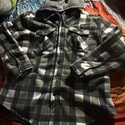 Green Flannel Sweater