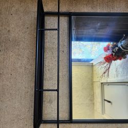 Espejo Negro  Con Repiza