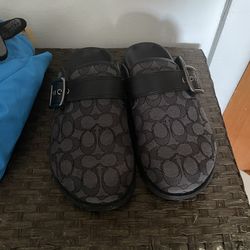 Coach men’s clogs