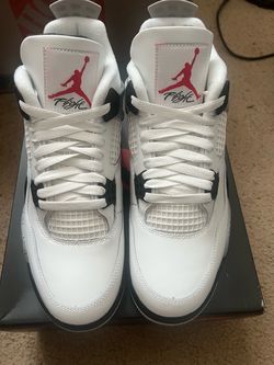 Jordan 4 white cement brand new size 9.5