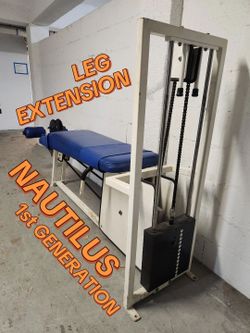 Vintage NAUTILUS 1st Generation. Leg Extension.