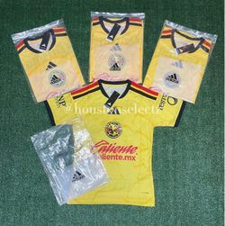 Club América Adidas Yellow Soccer Jersey