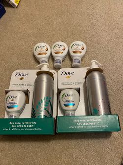 Dove Body Wash Concentrate with Refills
