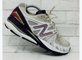New Balance 1500 sneakers in white & purple #newbalance #retro size 5.5 used