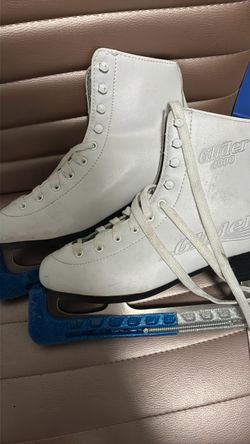 White ice skates