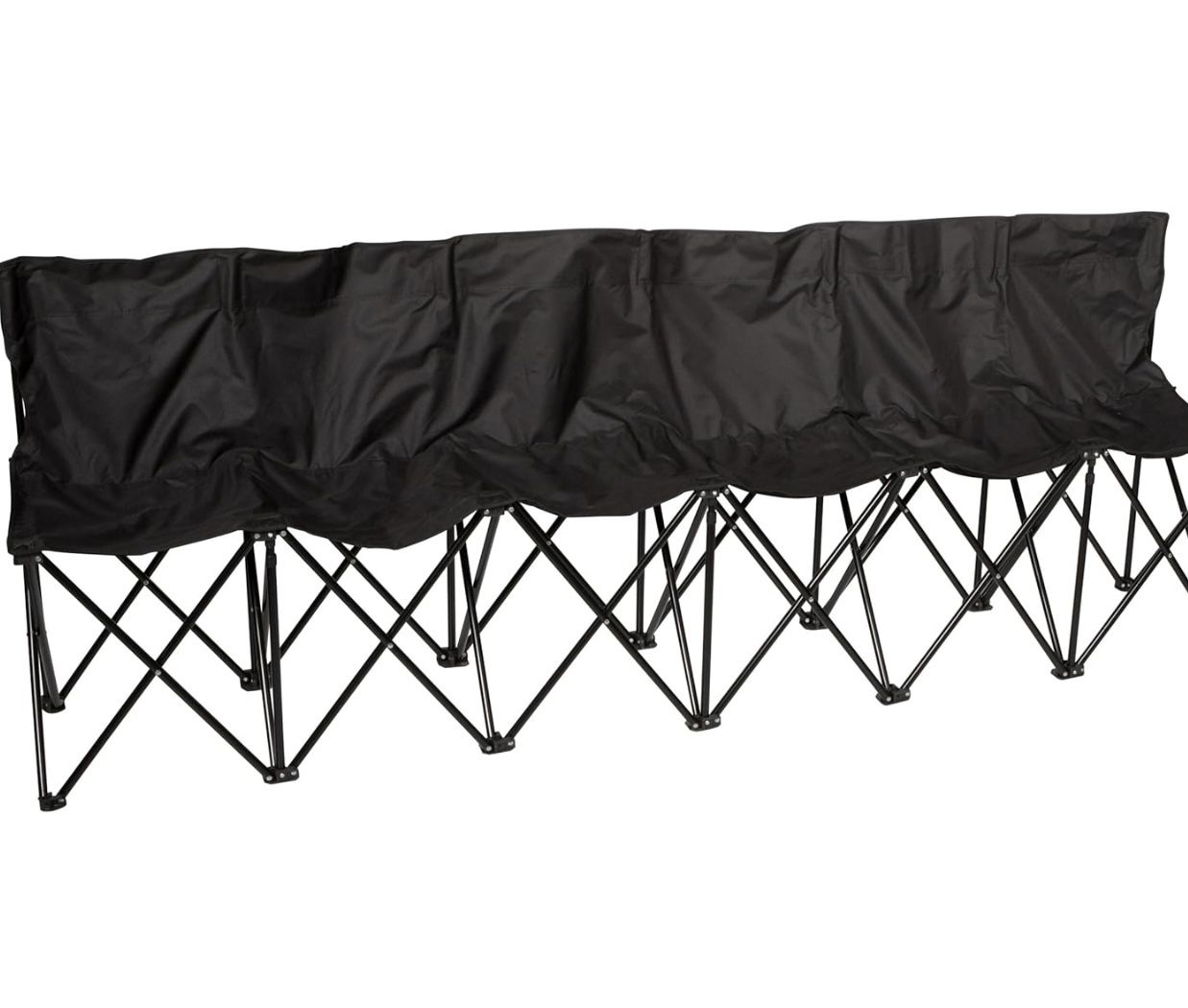 Portable 6-Seater Folding Sports Bench