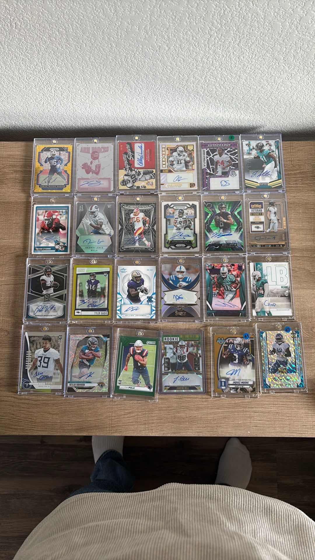 Buy My Whole NFL Auto Collection Best Price Wins