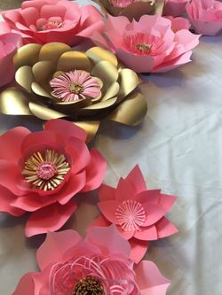 Paper flowers