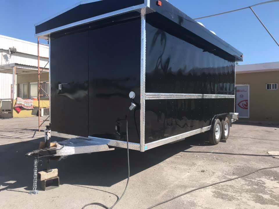 Food Trailer 8x18 black available
