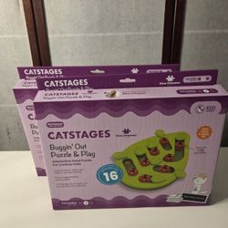 Catstages Bugging Out Treat Puzzle Eco Friendly