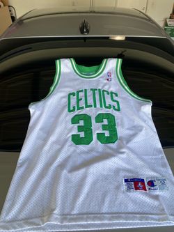 Champion Boston Celtics #33 NBA Jersey Size 52