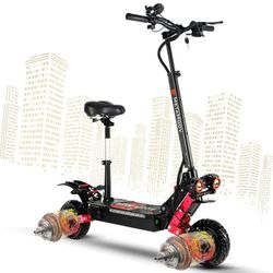 Dual Motor Electric Scooter 2400w peak