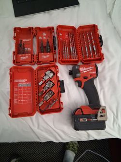Milwaukee. Brushless impact driver