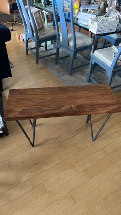 Wood Bench