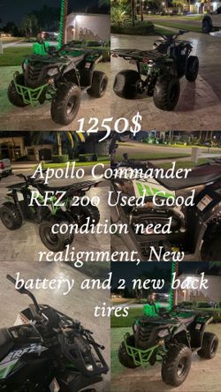 Apollo commander RFZ (contact info removed)