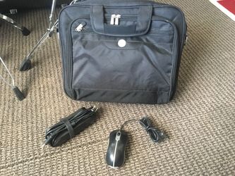 Never used laptop case with charger and mouse *Pick up only*