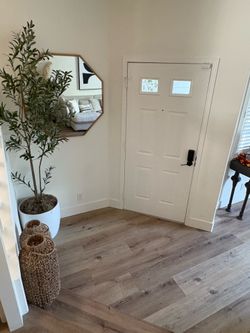 Mirror, Gold brush, great condition