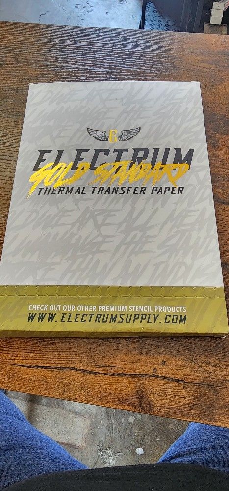 Electrum Thermal Transfer Paper