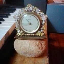 Robert Bedside Windup Clock 7 Jewels 