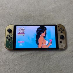 Switch OLED with 512GB and 120 Games